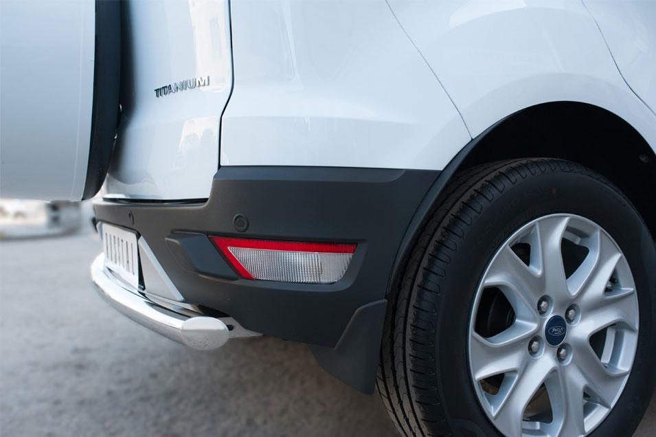 Защита заднего бампера d57 для Ford EcoSport 2014, Slitkoff FEZ-002060