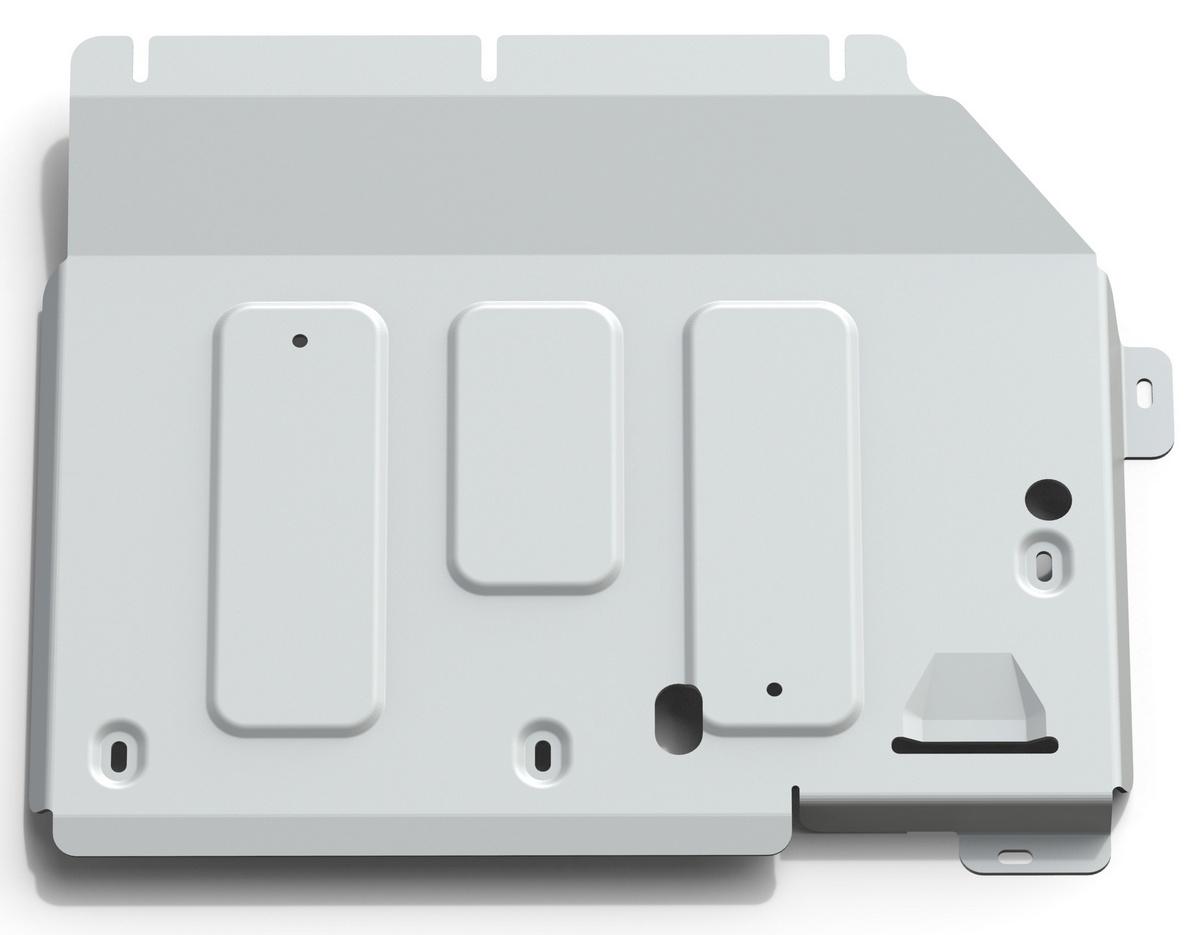 Защита КПП Rival для Mercedes-Benz Vito W447 4WD 2014-н.в., штампованная, алюминий 4 мм, с крепежом, 333.3933.1