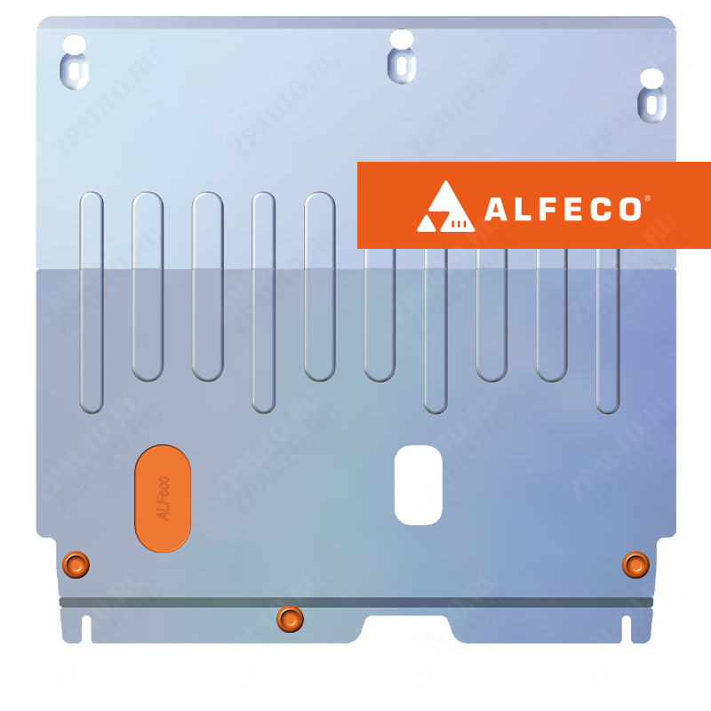 Jetour X50 2024- V-all FWD защита картера и КПП, ALFeco, алюминий, 4 мм, арт. ALF7007al