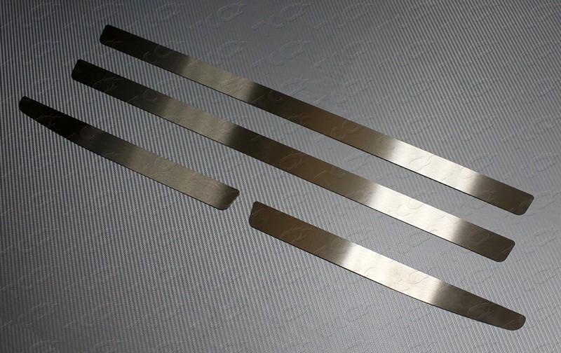 Накладки на пластиковые пороги (лист шлифованный) для автомобиля Haval H9 2017- TCC Тюнинг арт. HAVH917-02