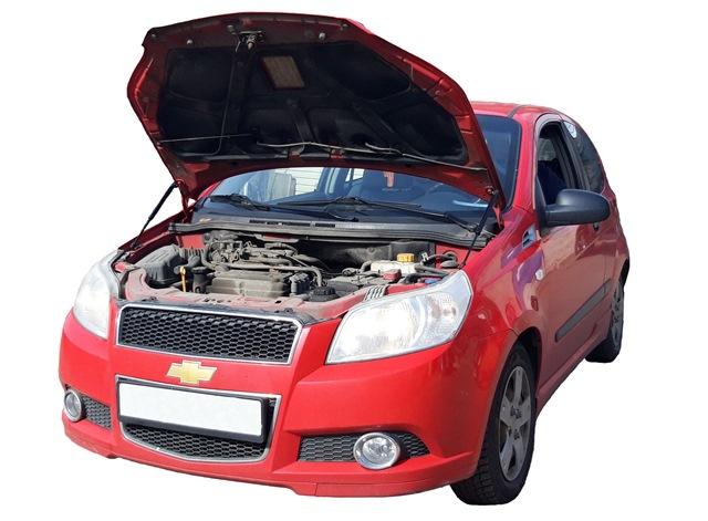 Газовый упор капота Chevrolet Aveo T-250\T-255 hatchback, Автоинновация, арт. 14-03