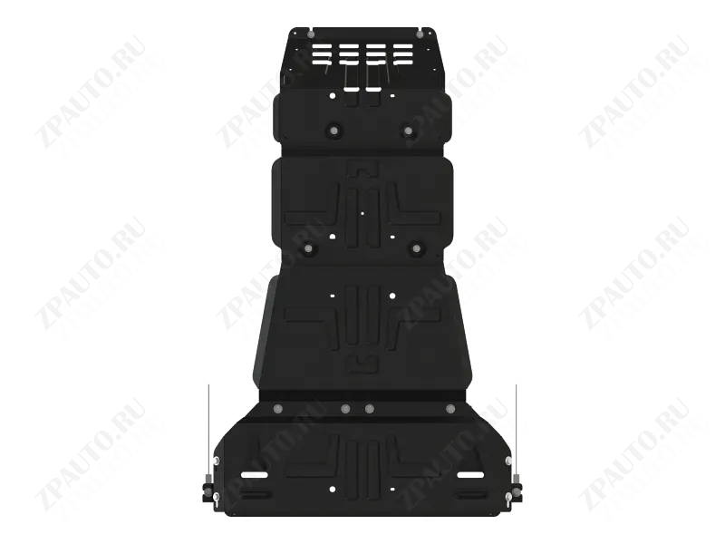 Комплект защит  для Sollers ST6  2023 - V-2,0D MT FullWD, Sheriff, сталь сталь 2,5 мм, арт. 55.6184