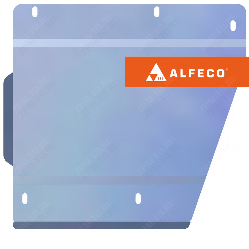 Защита  РК Infiniti QX56 2010-2013 V-5,6 , ALFeco, алюминий 4мм, арт. ALF29152al