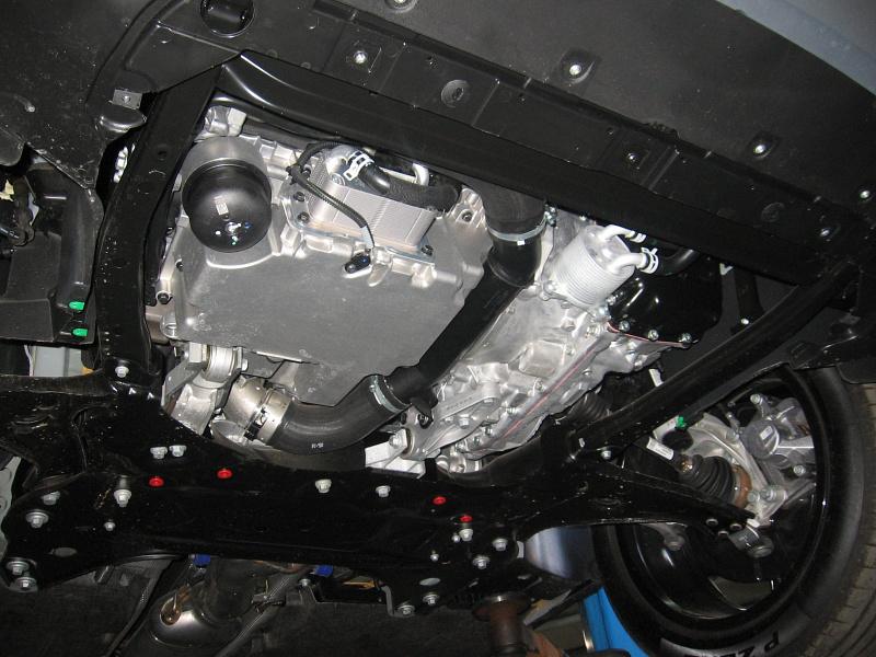 Защита картера и КПП для VOLVO XC 40  2018 -, V-2,0; 2.0 D AT 4wd, Sheriff, алюминий 4 мм, арт. 25.3909