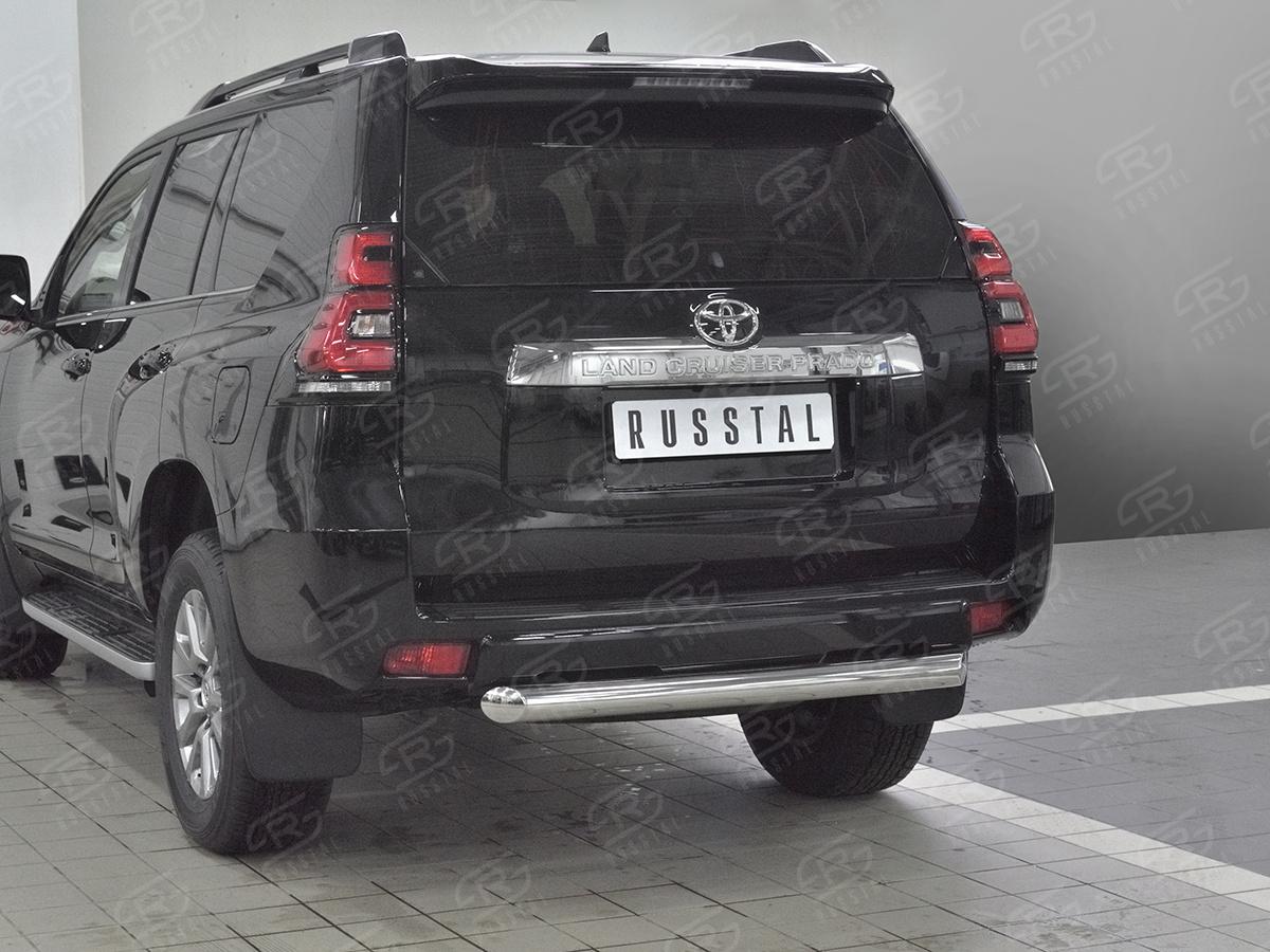Защита заднего бампера d76 дуга LCPZ-002869 для автомобиля TOYOTA LC PRADO 150 2017-, Slitkoff
