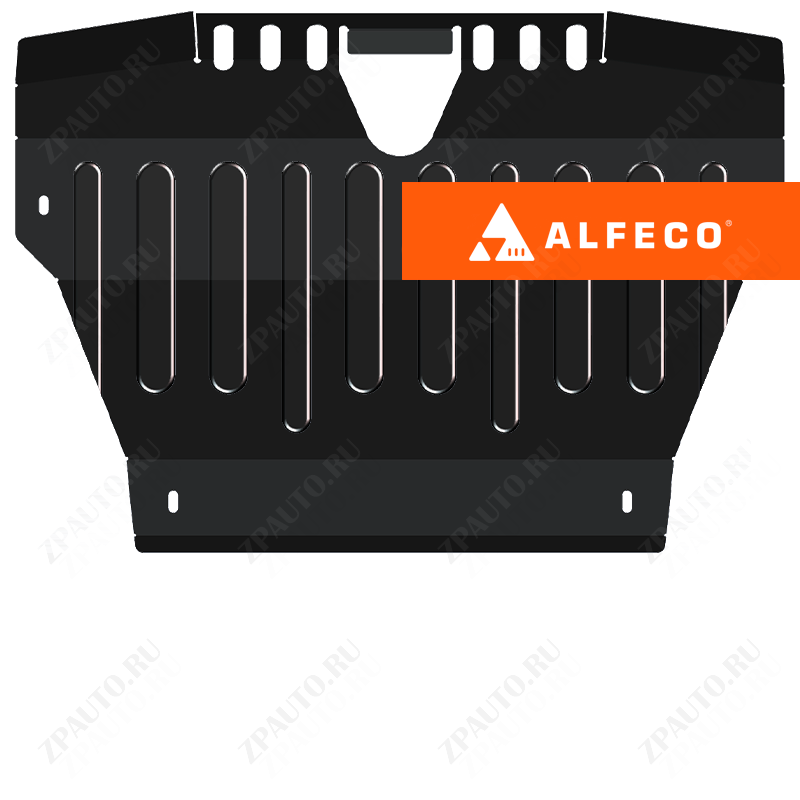 Защита  рулевых тяг Discovery 4 2009-2017 V-all , ALFeco, сталь 2мм, арт. ALF3808st