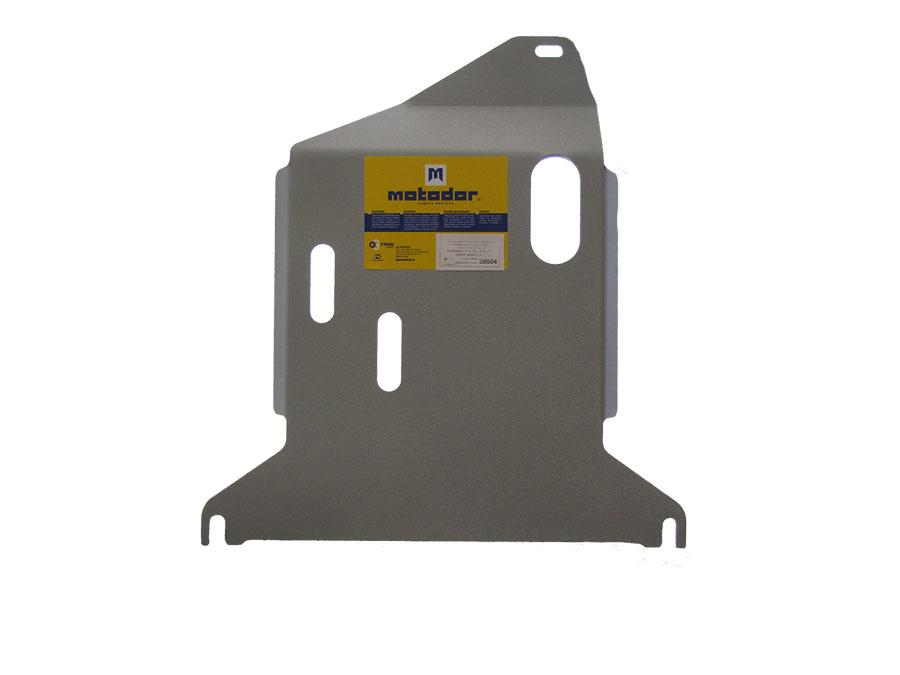 Защита двигателя, кпп, радиатора алюминиевая Motodor для Infiniti FX35 I 2002-2008 (5 мм, алюминий), 38004