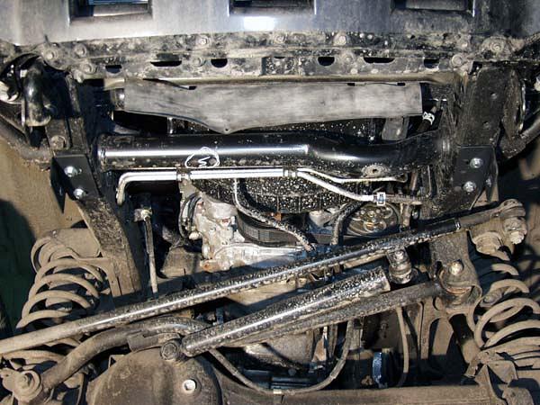 Защита рулевых тяг для NISSAN Safari  1997 - 2007, V-3,0D; 4,8, Sheriff, сталь 2,5 мм, арт. 15.0826