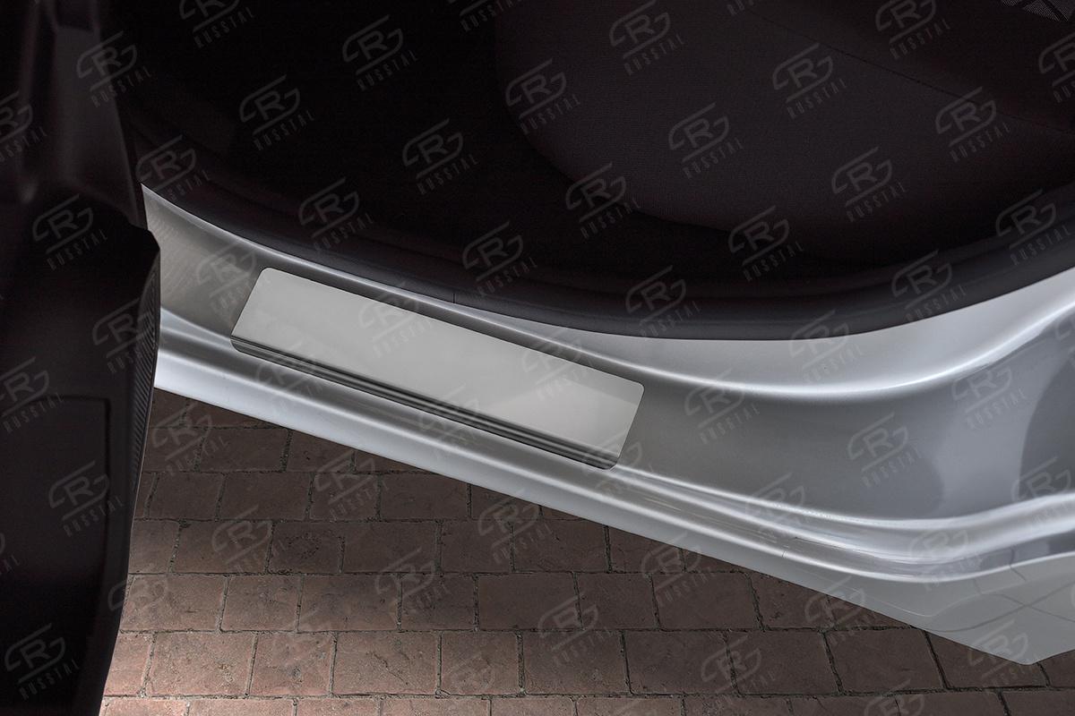Накладки на пороги RUSSTAL (нерж., зеркало) LDXRY15-01 для автомобиля LADA (ВАЗ) XRAY 2015-, Slitkoff