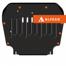 Защита  картера и КПП Volvo V70 2000-2007  V-all , ALFeco, сталь 2мм, арт. ALF2705st-1