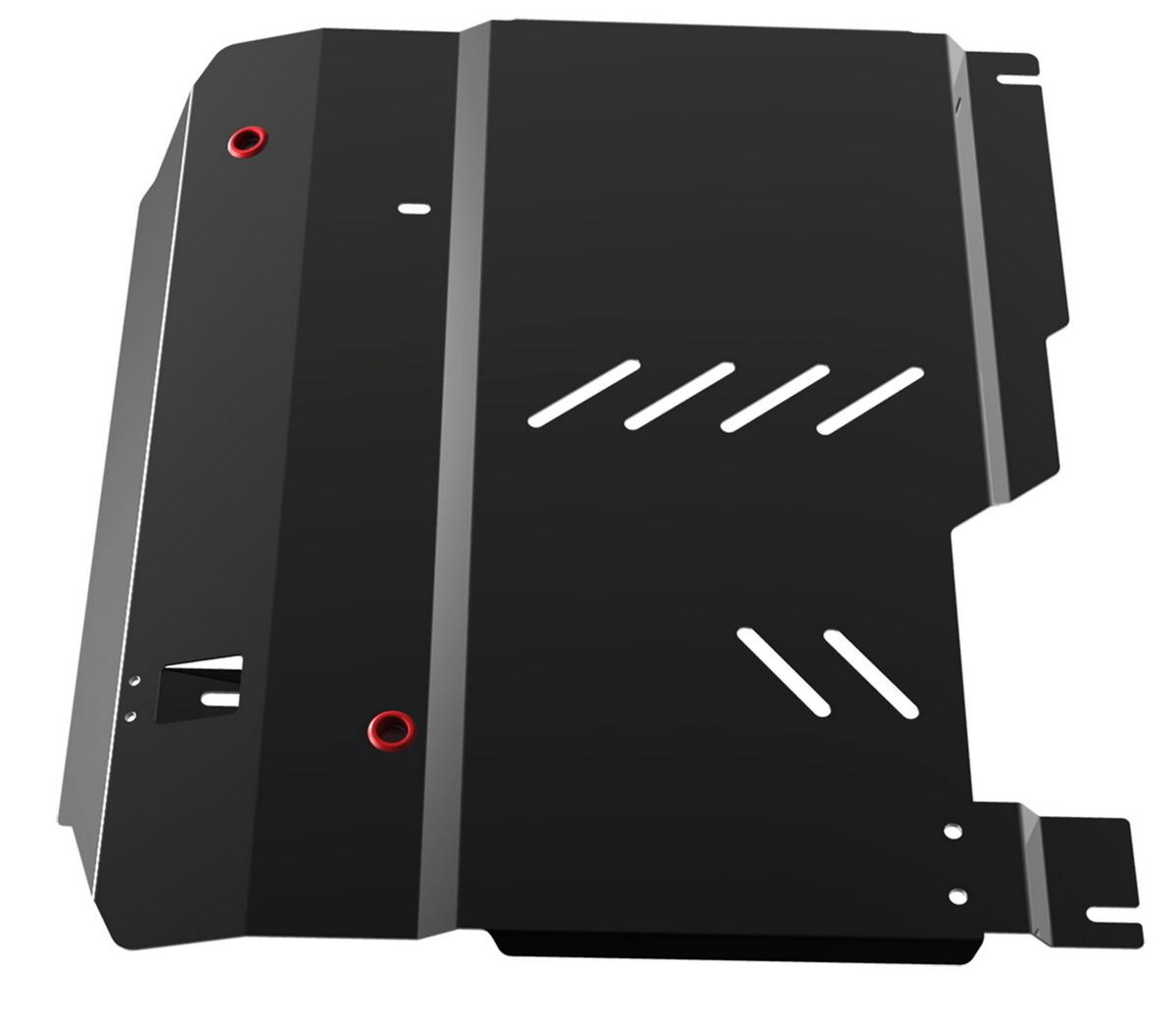 Защита картера и КПП АвтоБроня для Opel Antara (V - 2.4; 3.2) 2006-2011, сталь 1.8 мм, с крепежом, 111.01002.2