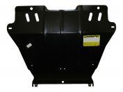 Защита двигателя, кпп стальная Motodor для Mazda 2 2008- (2 мм, сталь), 01132