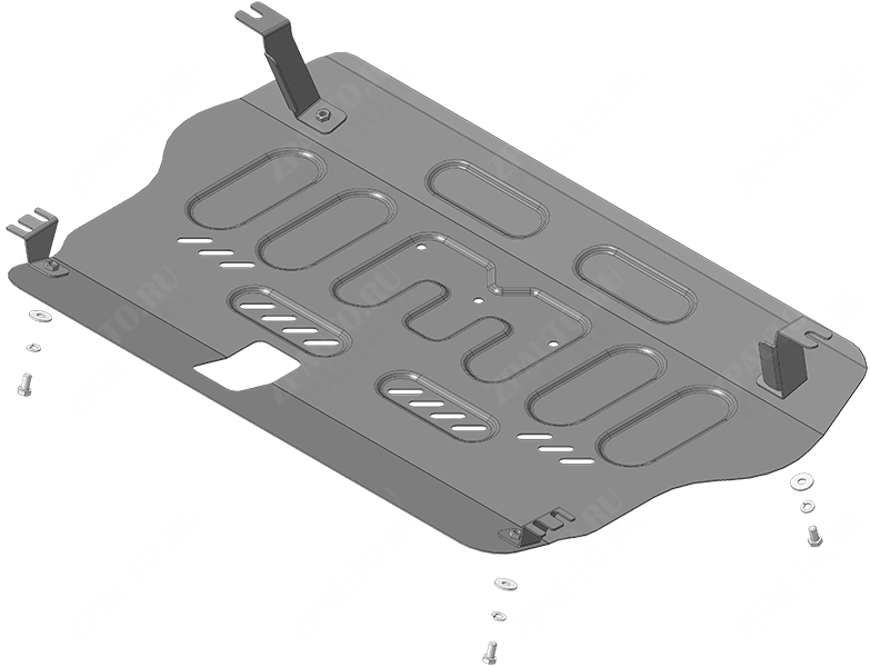 Ковер багажный модельный высокий борт для FAW Oley 2014-, Элерон 73905