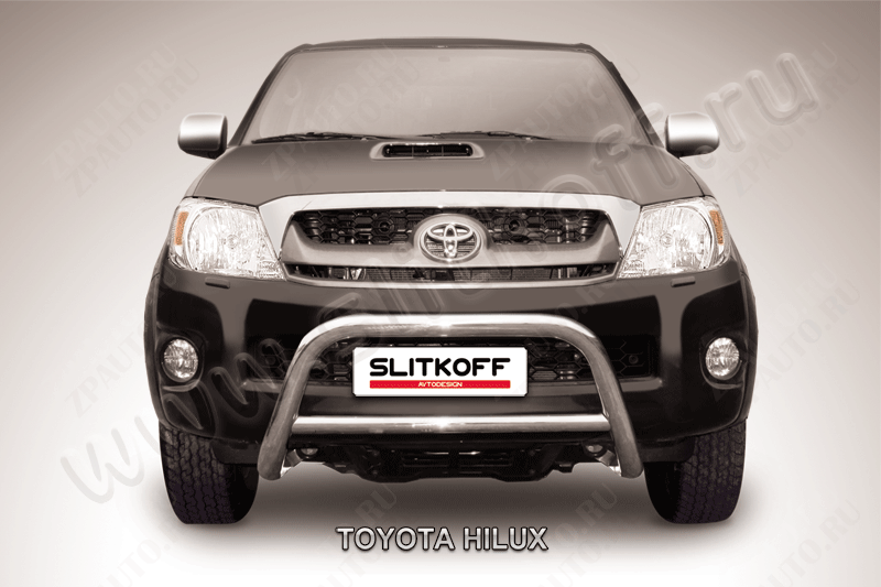 Кенгурятник d57 низкий Toyota Hilux (2004-2011) , Slitkoff, арт. THL004