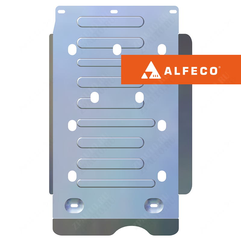 Защита  РК усиленная Lada Niva 2121 2008-2006 V-1,7 , ALFeco, алюминий 4мм, арт. ALF2817al