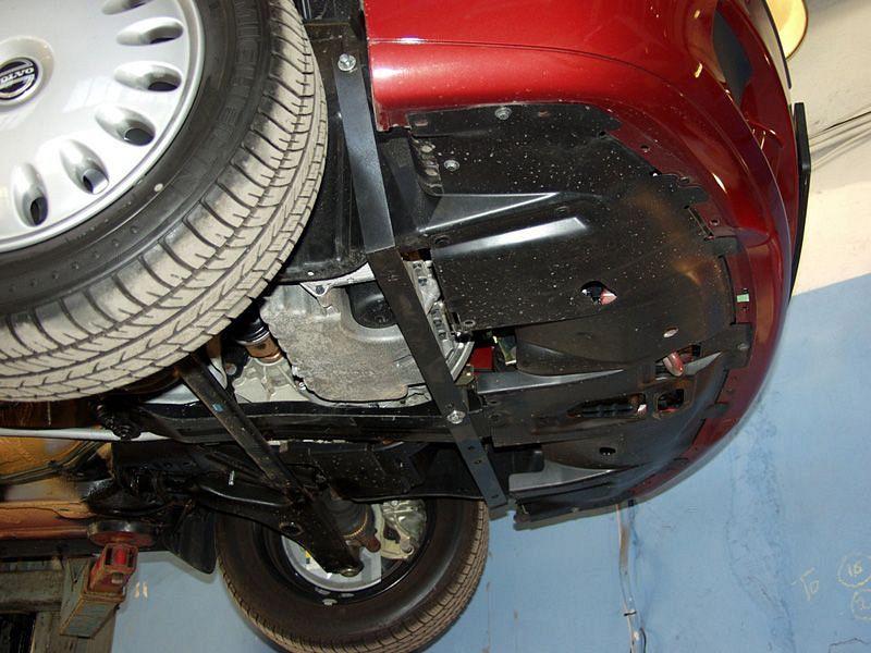 Защита картера и КПП для VOLVO S 40  1995 - 2003, V-1,6; 1,8; 1,9; 2,0; 1,9D, Sheriff, сталь 2,0 мм, арт. 25.0052