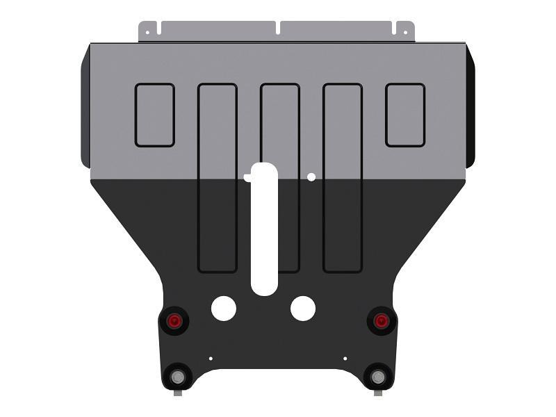 Защита картера и КПП для CHERY Tiggo 2  2017 - 2020, V-2,0 МТ 2wd, Sheriff, сталь 2,0 мм, арт. 28.3393