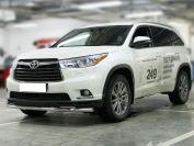Дуга передняя низкая d-60 одинарная радиусная для Toyota Highlander 2013, Технотек HYG_2014_1 HYG2014_1