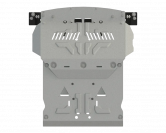 Защита картера и КПП для Mercedes-Benz Sprinter  2018 - V-2,0 AТ, 4matic, Sheriff, алюминий AL 6 мм, арт. 13.6394