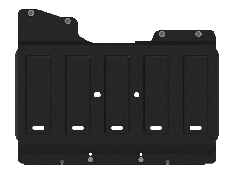 Защита АКПП для TOYOTA Land Cruiser 300 устанавливается только с оригинальной защитой картера 2021 - , V-3.3D AT FullWD, Sheriff, сталь 2,0 мм, арт. 24.5039