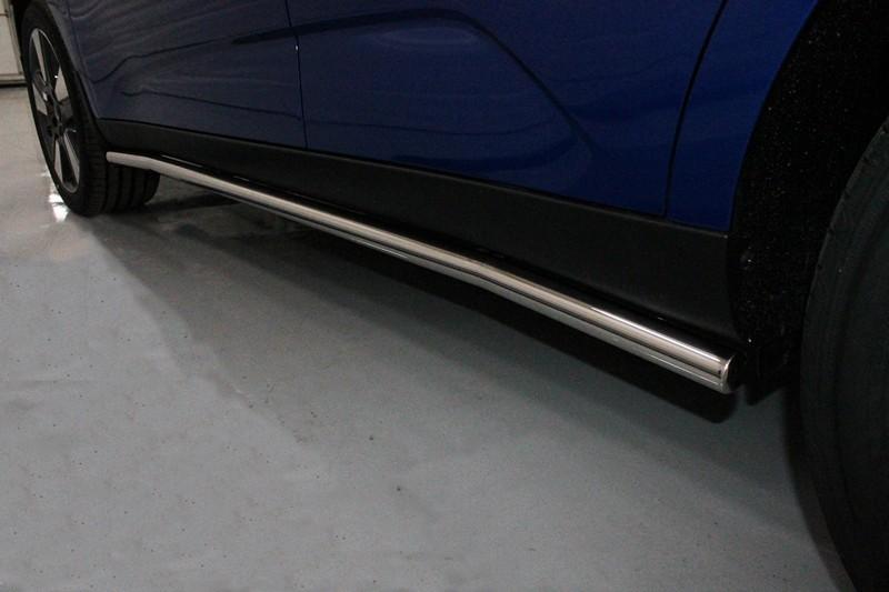 Пороги труба 42,4 мм для автомобиля Kia Soul 2019- TCC Тюнинг арт. KIASOUL19-12