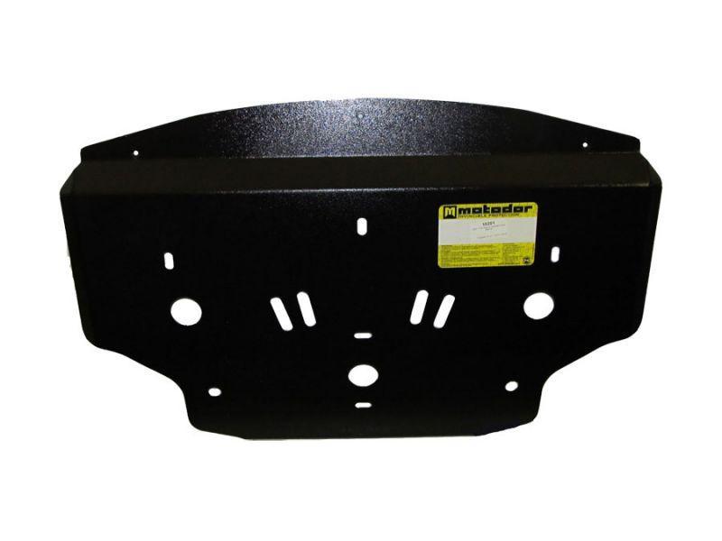 Защита радиатора стальная Motodor для BMW X3 E83 2004-2010 (3 мм, сталь), 10201