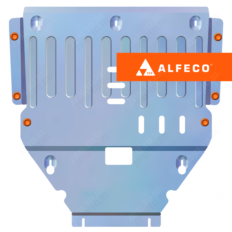 Защита  картера и КПП MB CLA (C117) 2013-2019 V-1,6T;2,0T , ALFeco, алюминий 4мм, арт. ALF3614al-2