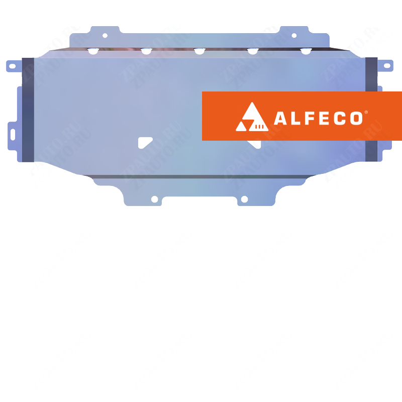 Защита  радиатора Kia Sorento I JC 2006-2009 V-2,5;3,3 , ALFeco, алюминий 4мм, арт. ALF11061al