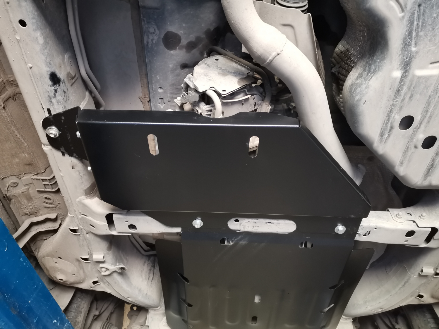 Защита  картера, редуктора, кпп и рк (4 части) Toyota Land Cruiser 300 2021-2022  V-all  , ALFeco, сталь 2мм, арт. ALF24141st