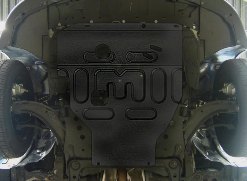 Защита стальная Мотодор (Двигатель, Коробка переключения передач), 2 мм, Сталь для Nissan NV200 2010-2016 арт. 71427