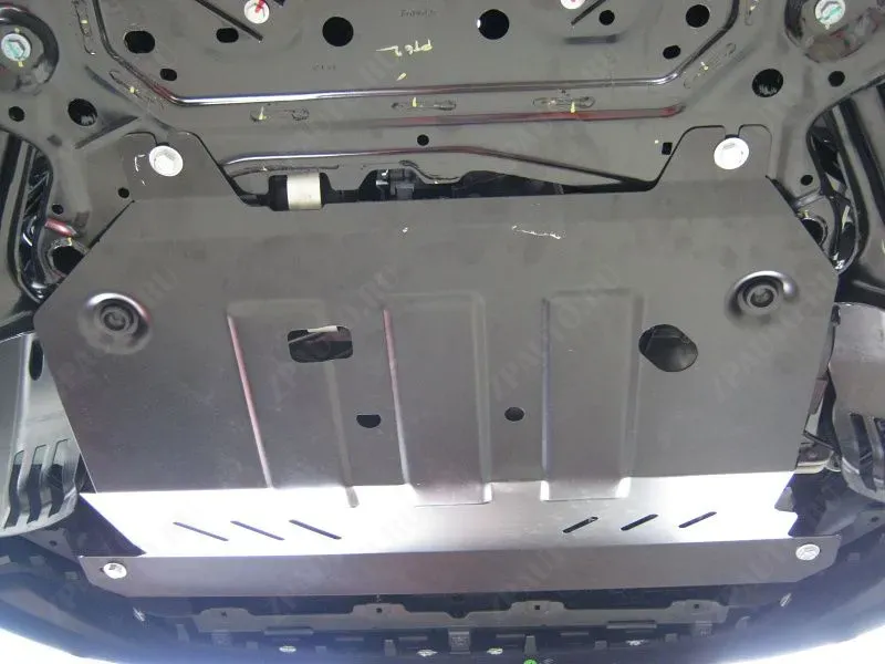 Защита картера и КПП для FORD EcoSport  2014 -, V-2,0 МТ 4 wd; 2,0 МТ; 1,6 МТ, Sheriff, алюминий 4 мм, арт. 08.2626 V2