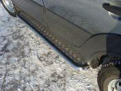 Пороги с площадкой 42,4 мм для автомобиля Chevrolet Niva (Bertone Edition) 2011-, TCC Тюнинг CHEVNIV12-03