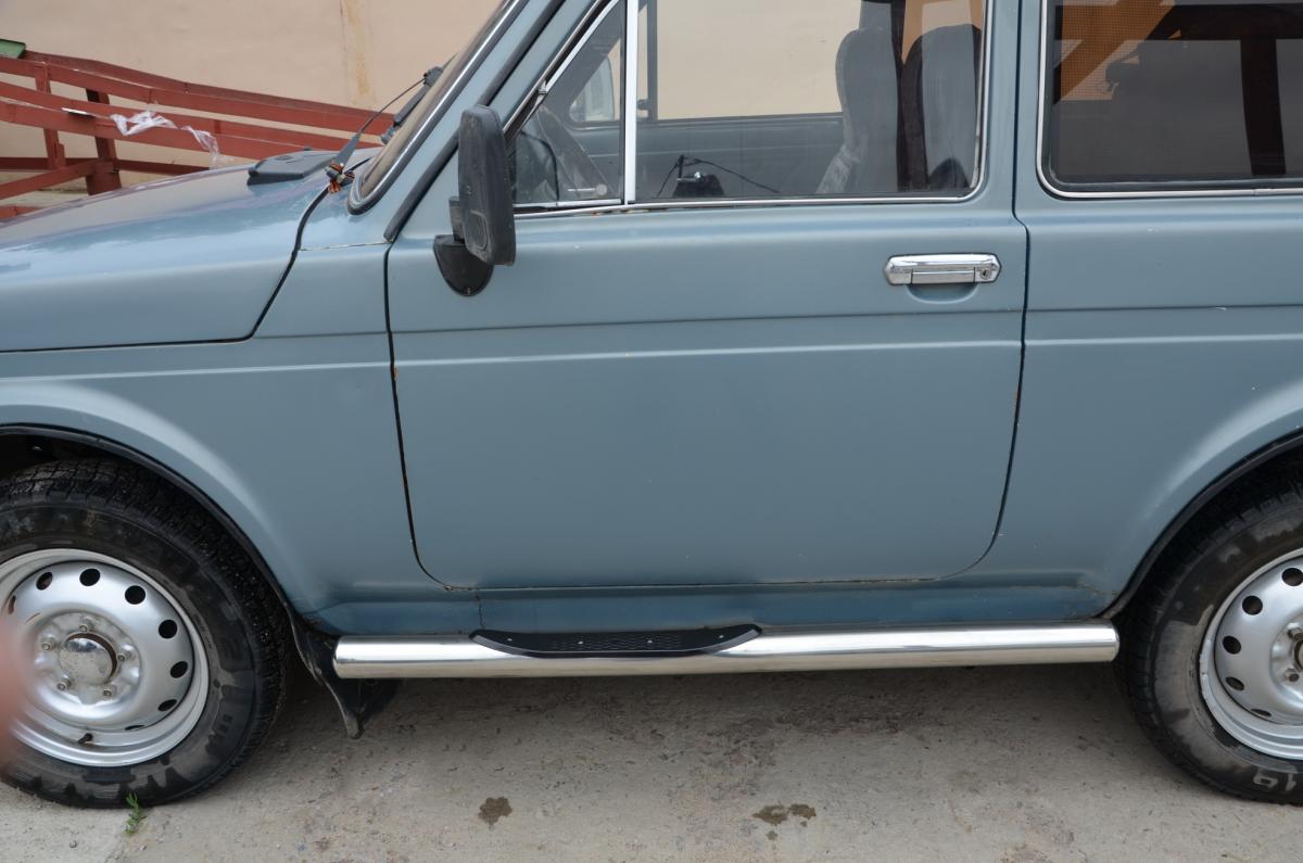 Пороги "Бумер" - Lada 4x4 3D, 1,7 л, 2018 года тюнинг DRIVE2