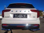 Защита заднего бампера угловая для автомобиля HAVAL Jolion 2021 арт. HVJ.21.18