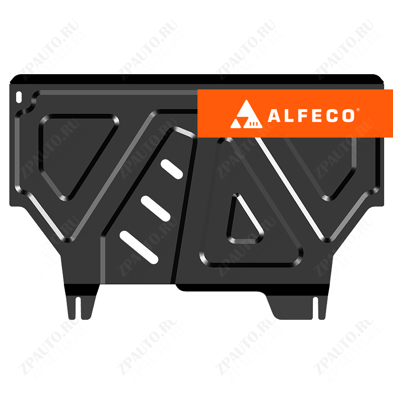 Honda N-VAN (JJ1/2/3) 2018- V-all FWD, 4WD защита картера и КПП, ALFeco, сталь, 2 мм, арт. ALF0953st-3