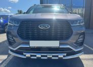 Защита переднего бампера двойная с перемычками для автомобиля XCITE X-Cross 7 2024 арт. XCX-CR.7.24.75