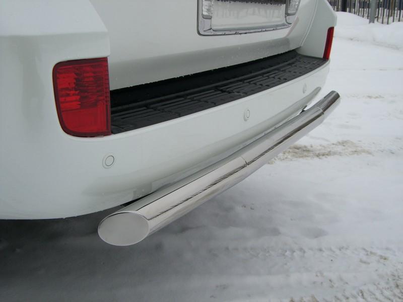 Защита заднего бампера d76 для Lexus LX 570, Slitkoff LLZ-000268