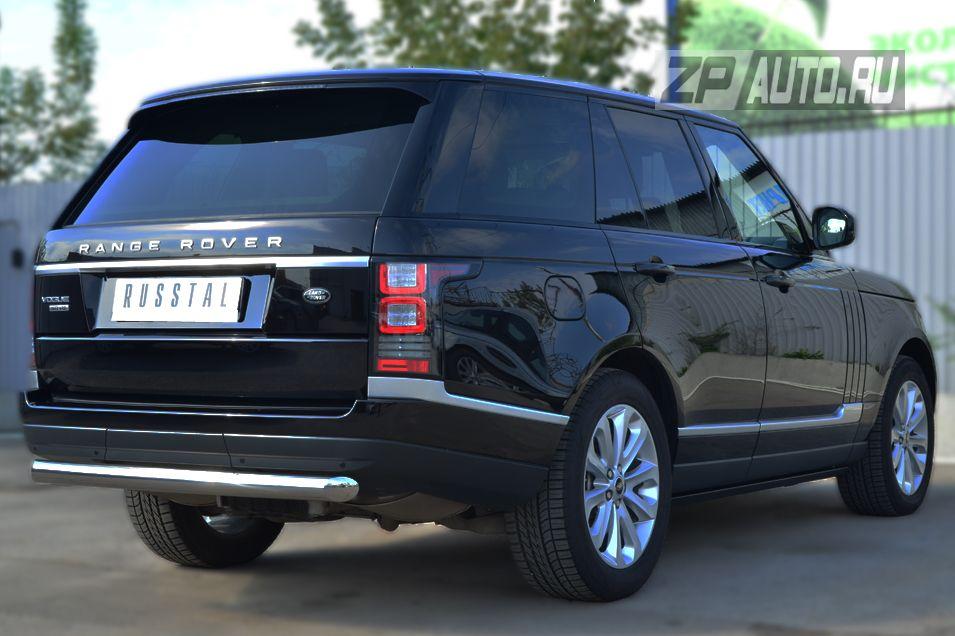 Защита заднего бампера d76 для Land Rover Range Rover 2013, Slitkoff LRV-001443