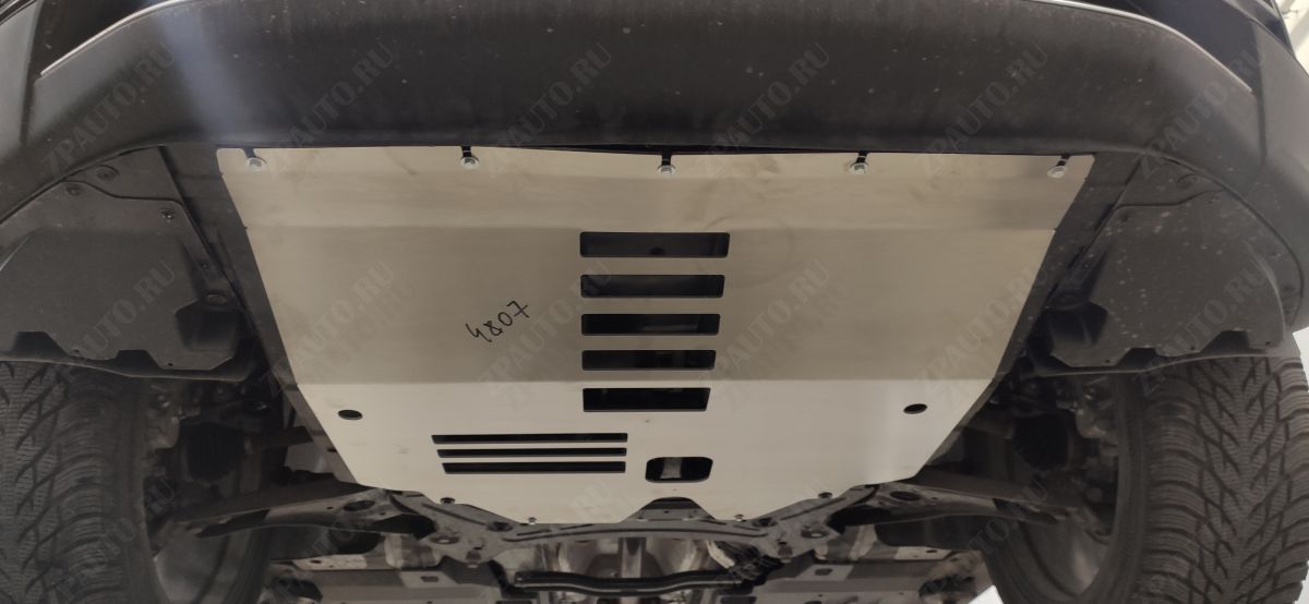 48.07ABC Защита картера ДВС и КПП CHANGAN UNI-T, (2020-) (Алюминий 4мм)