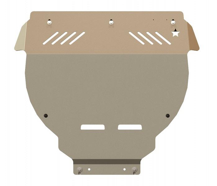 Защита картера и КПП для VOLVO V 50  2004 - 2012, V-2.4, Sheriff, алюминий 5 мм, арт. 25.0822