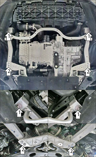 Ковер багажный модельный высокий борт для FAW Oley 2014-, Элерон 73905