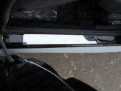 Накладки порогов (лист зеркало) (комплект 2 шт) для автомобиля Nissan Terrano 2014-