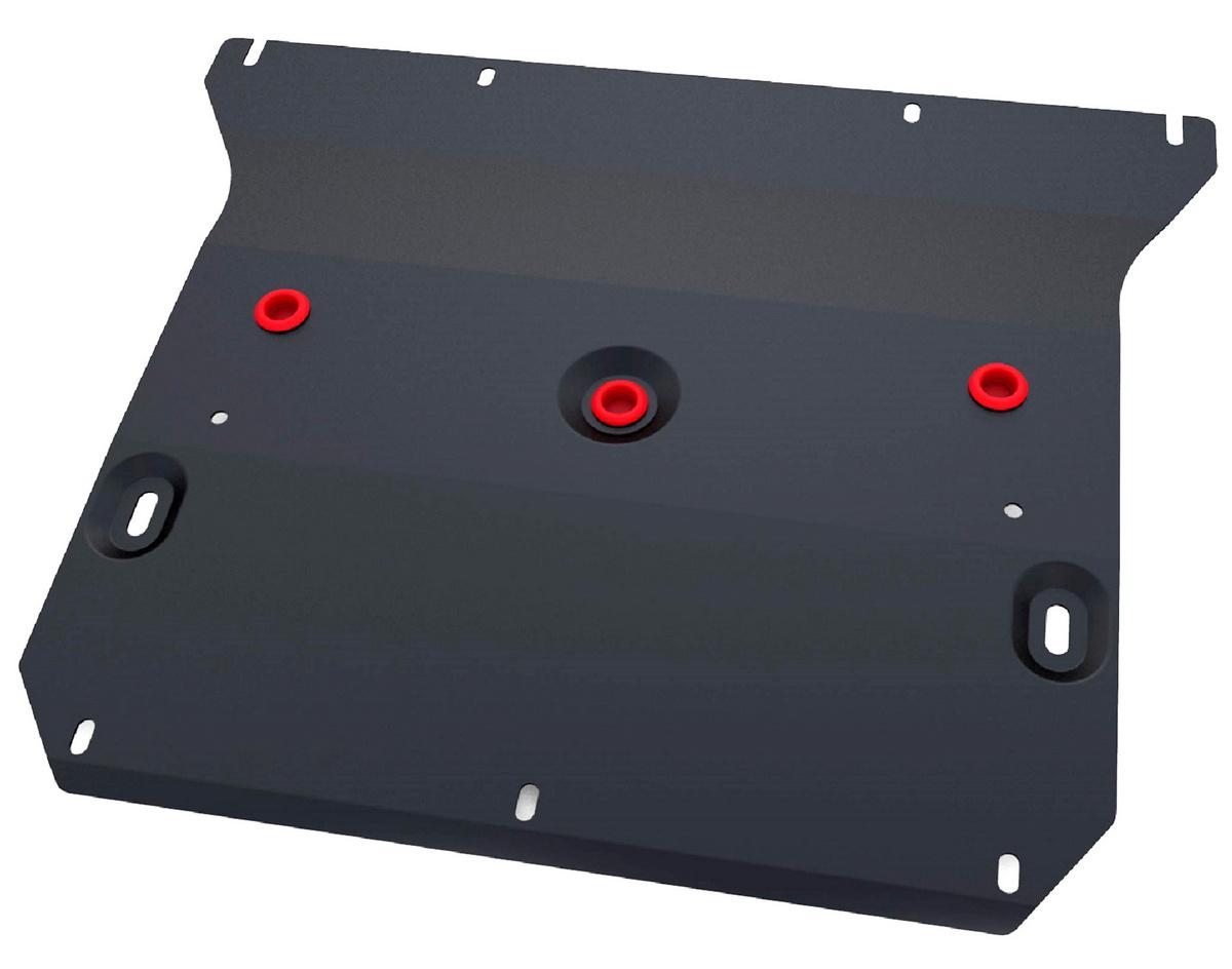 Защита картера АвтоБроня для Mercedes-Benz C-klasse W203 (V - 2.3) АКПП 2000-2008, сталь 1.8 мм, с крепежом, 111.03904.1