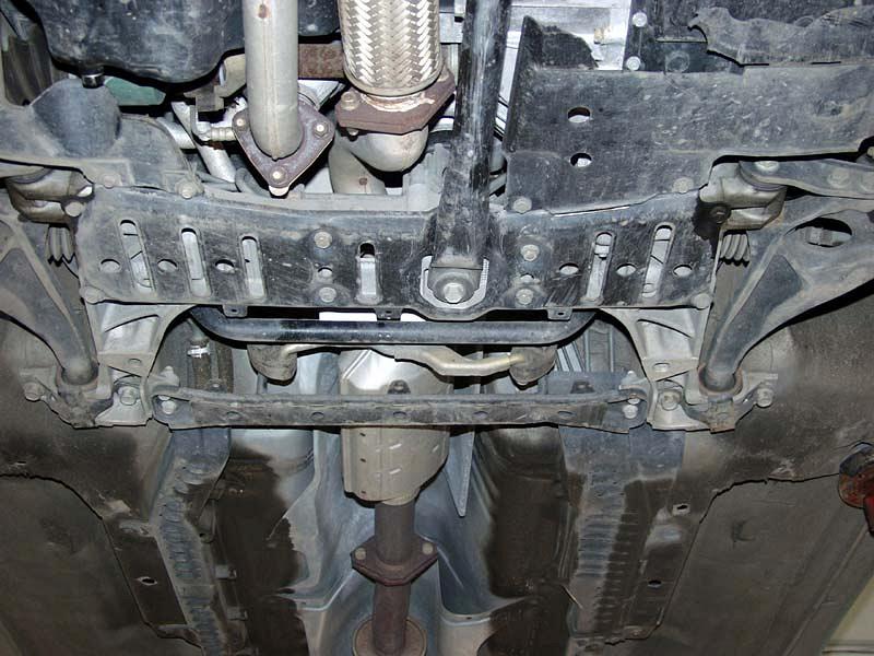 12.0137 Защита картера и КПП Mazda Xedos 6 CA V-1,6;2,0;2,3 (1992-2000) / Mazda Xedos 9 TA V-2,0;2,5 (1993-2000) (сталь 2,0 мм)