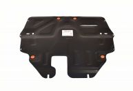 Защита  картера и КПП Skoda Fabia (Mk2) 2008-2015 V-all кроме 1.6 MPI (110 л.с.) 6_АКПП , ALFeco, сталь 2мм, арт. ALF2624st