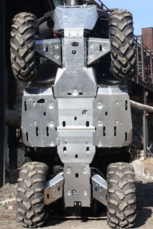 Комплект защиты квадроцикла CF Moto X5 H.O. EPS 2015-, алюминий 4мм, ALFeco, арт. ALF14027al