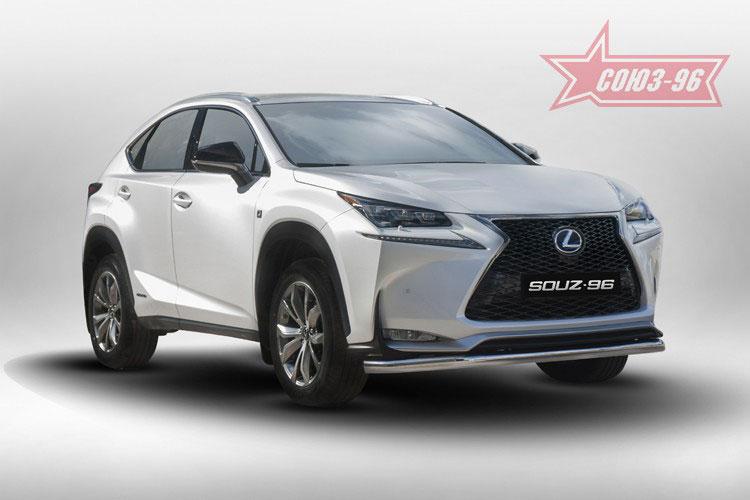 Защита переднего бампера труба d60 для Lexus NX F-Sport 2014-, Lexus LENX.48.5175