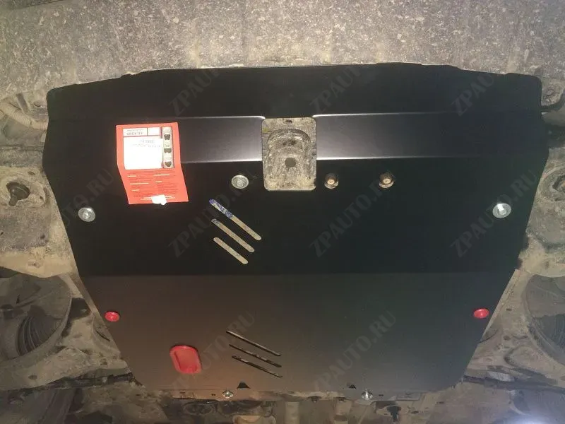 Защита картера и КПП для HYUNDAI Santa Fe  2006 - 09.2012, V-2.2CRDi ; 2.4 ; 2.7, Sheriff, сталь 2,0 мм, арт. 10.0900