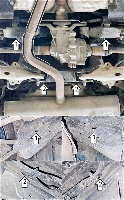 Ковер багажный модельный высокий борт для Honda Accord IX 2012-, Элерон 70710