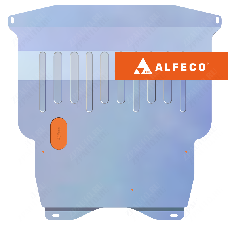 Защита  картера и КПП Hyundai Getz 2002-2011 V-all , ALFeco, алюминий 4мм, арт. ALF1004al